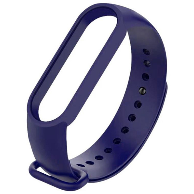 Силіконовий ремінець BeCover для Xiaomi Mi Smart Band 7 Dark Purple (709779), фото 1