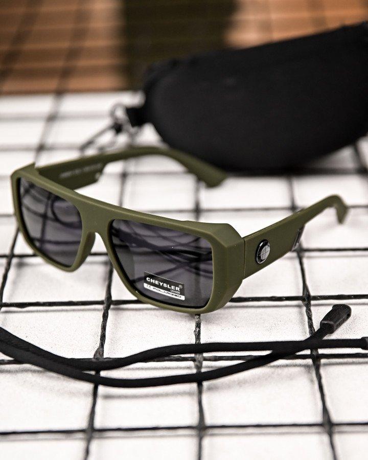 Тактичні окуляри з поляризацією Step Олива