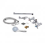 Змішувач для ванни Lidz (CRM) 75 21 143, фото 5