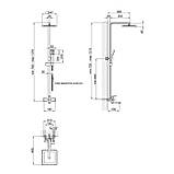 Душова система Lidz (NKS) 10 30 1005, фото 2