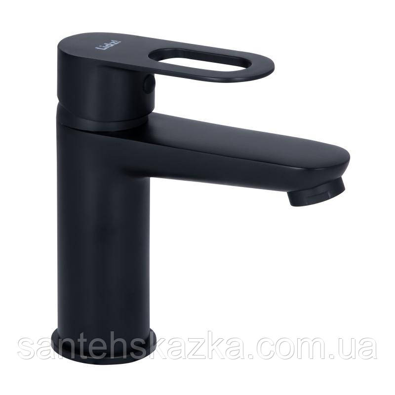 Змішувач для раковини Lidz Latwa 001 (k35) LDLAT001BLA45418 Black, фото 1