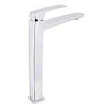 Змішувач для раковини Qtap Tern високий QTTER269CRM47585 Chrome, фото 3