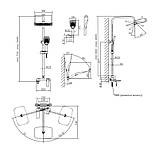 Душова система універсальна Qtap Tern на три споживачі (з виливом) QTTER1112CRM47592 Chrome, фото 2