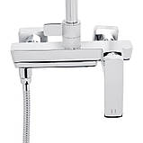 Душова система універсальна Qtap Tern на три споживачі (з виливом) QTTER1112CRM47592 Chrome, фото 4