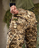 Тактичні штани Patriot еластичні піксель стрейч каттон ПП7800 ТМ, фото 5