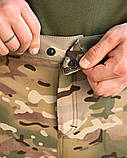 Польовийні штани Patriot мультикам стрейч каттон дихаючі ПП7803 ТМ, фото 7