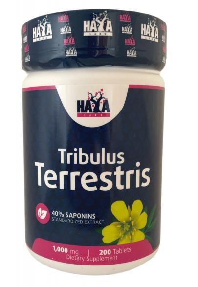 Трибулус Haya Labs TRIBULUS TERRESTRIS 1000 мг 200 таблеток, фото 1