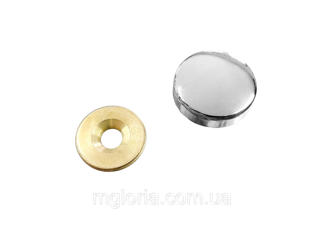 Кріплення для скла 30 мм хром.