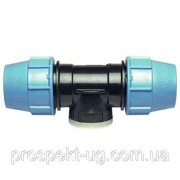 Трійник Ду63х1 1/2" з внутрішньою різьбою ВР Unidelta, фото 1