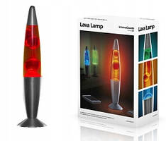 Настільна лампа InnovaGoods Lava зелена 25 Вт червона