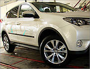 Молдинги на двері для Toyota RAV-4 2013-2018