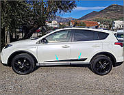 Молдинги на двері для Toyota RAV-4 2013-2018