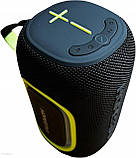 Портативна колонка Hopestar P65 20W Bluetooth бездротова акустика + підсвітка RGB LED чорна, фото 3