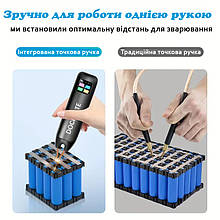 Апарат точкового зварювання DOCREATE | 18650, 99 режимів, авто/ручний