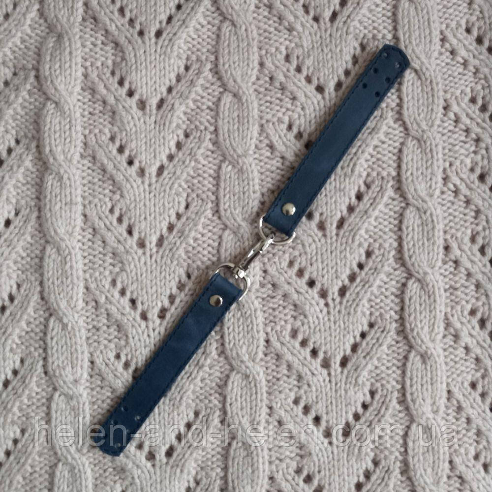 Стяжка для в'язаного рюкзака або сумки. Колір "Зелений", фото 1