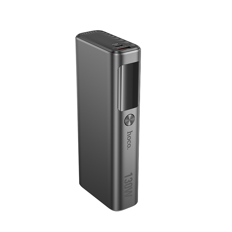 Зовнішній акумулятор HOCO Q17B Electric power bank(20000mAh) 130W space gray, фото 1