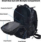 Тактична сумка рюкзак George US-434 військова сумка синя під кобуру 15L армійські сумки George, фото 3