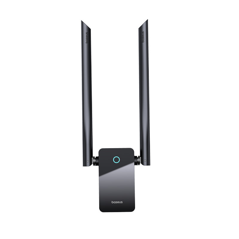 Адаптер Baseus FastJoy Series WiFi Adapter 1800Mbps(External Antenna)Cluster Black, фото 1