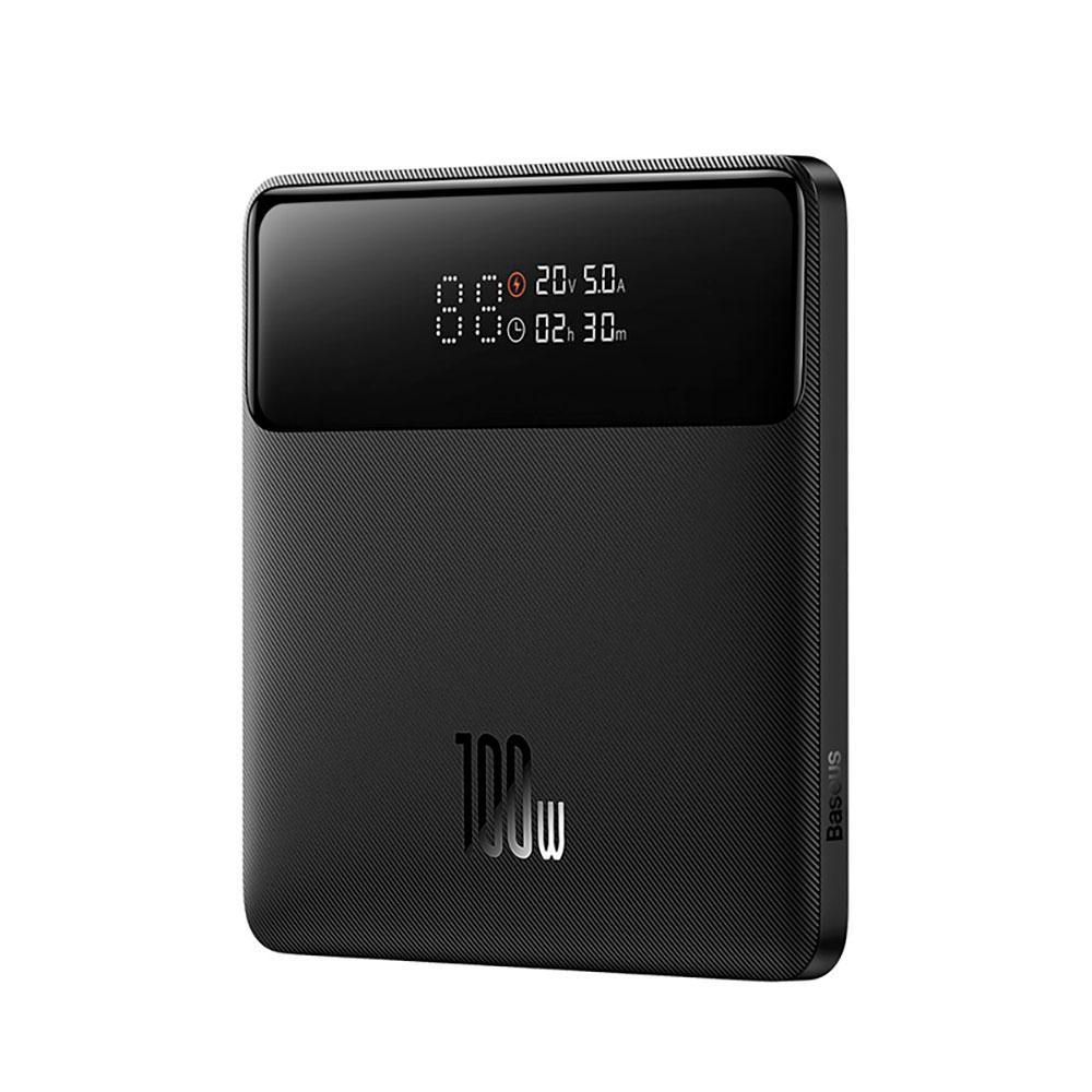 Зовнішній акумулятор Baseus Blade Power Digital Display Fast Charging Power Bank HD Edition 20000mAh 100W, фото 1