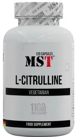 Цитрулін малат MST L-Citrulline 1100	120 кап
