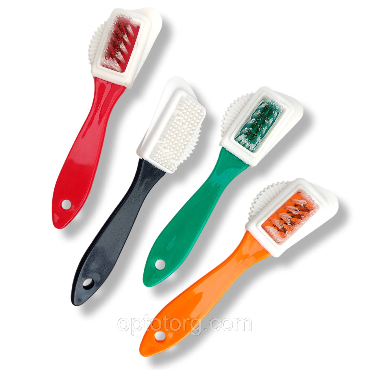 Щітка для замші та набука потрійна, фото 1