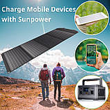 Портативний зарядний пристрій сонячна панель Bresser Mobile Solar Charger 120 Watt USB DC (3810070), фото 5