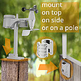 Метеостанція Bresser 5-in-1 Comfort Weather Center White (7002550GYE000), фото 6