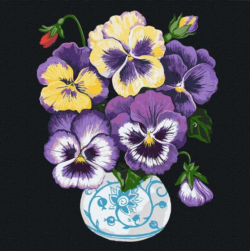 Розмальовка по номерах Ідейка Братки ©kovtun_olga_art (KH3218) 40 х 40 см, фото 1