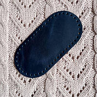 Шкіряне дно укріплене. Колір "Синій"