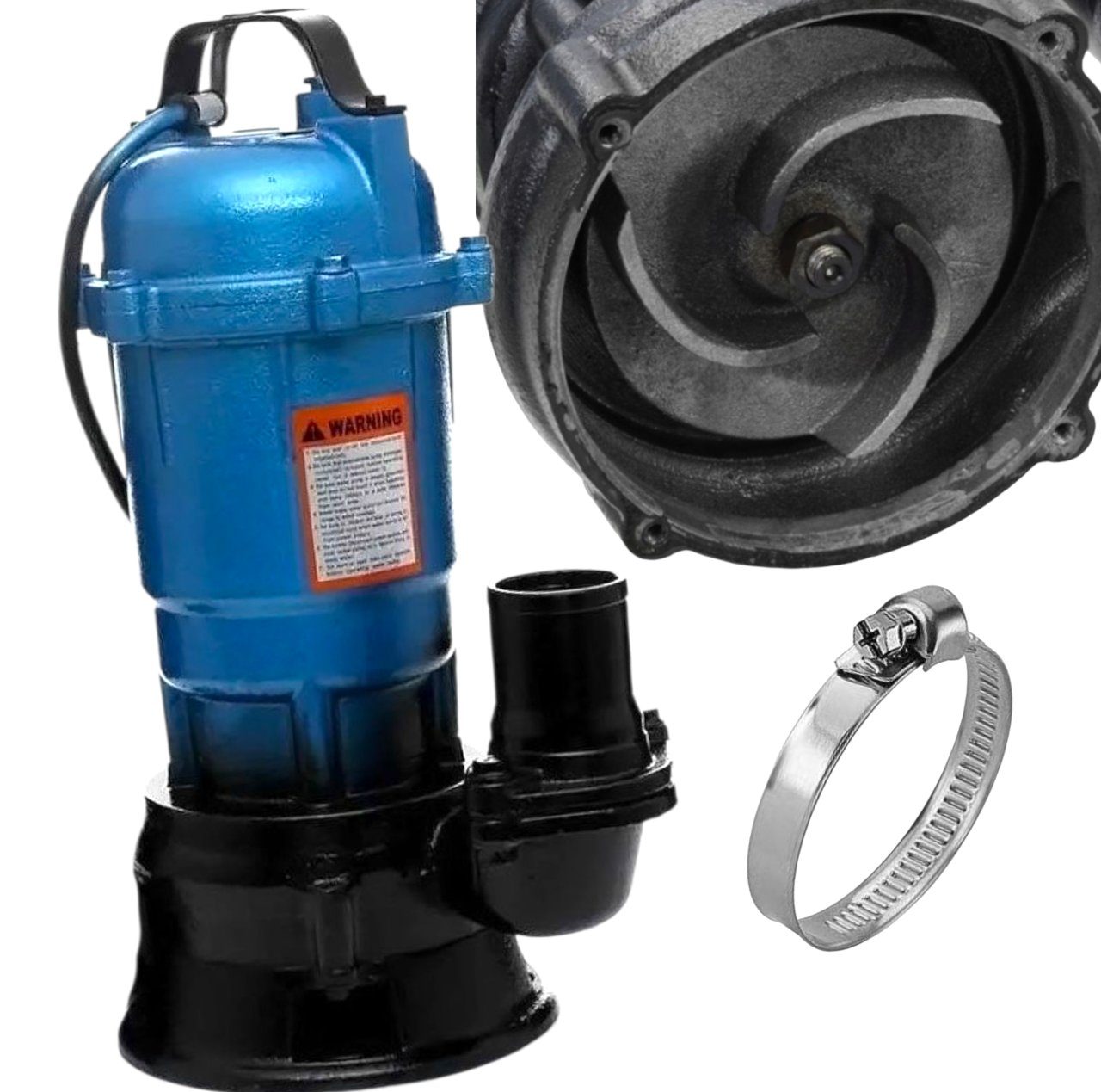 Фекальний насос БЕЗ ПОПЛАВЦЯ, фото 1