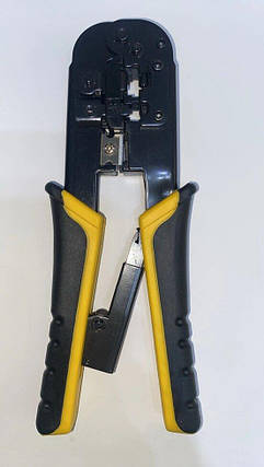 Обтискний інструмент ProFix HT-5684R для RJ-11, RJ-12, RJ-45 з тріскачкою, фото 2