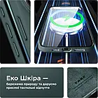 Чохол-накладка ArmorStandart FAKE Leather Case для Apple iPhone 15 Pro Sequoia Green (ARM76303), фото 4