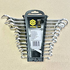 Ключі ріжково-накидні VOREL, М 6-22 мм, Набір 12 шт. [2/20]