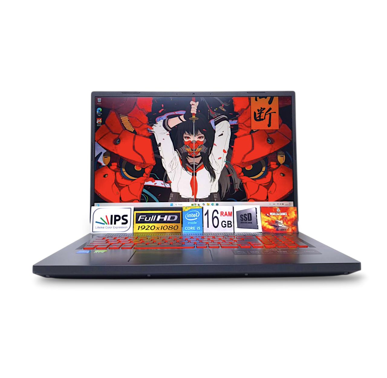 Ноутбук Acer Nitro 5 17.3 FHD144Hz i5-12500H 16Gb SSD512GB Nvidia RTX3050 4GB