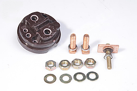 Р\к стартера реле втягуючого ст-42 (кришка,болт,шайба) Газель,Волга,Москвич зип пакет (OAR) р/к0058