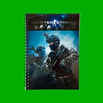 Блокнот Counter Strike (Контр Страйк)