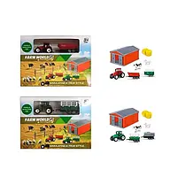 Ігровий набір ферма трактор з причепом і фігурки з аксесуарами 798-A175 в асортименті