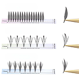 Вії Nagaraku Крила C 0.07 (8-15) mix Wings Air Series, фото 2