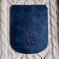 Клапан для рюкзака "Клевер". Колір "Синій".