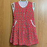 Сукня халатик літній трикотажний р.32  10.07.04, фото 3