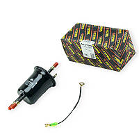 Фільтр очищення палива інжектор Джилі Emgrand 1 вхід- 2 виходи (під кліпсу) 1650-43FG