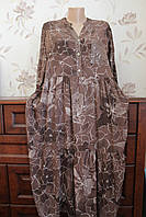 Плаття жіноче штапельне з кишенькою