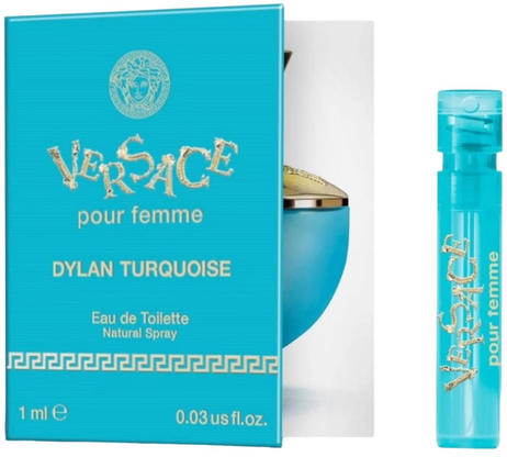 Туалетна вода для жінок Versace Pour Femme Dylan Turquoise 1 мл Пробник, фото 1