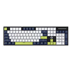 Клавіатура Ігрова Fantech ATOM104S MK878S Mori Blue Switch Колір Білий