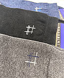 Шкарпетки чоловічі класичні Решітка темне асорті 25-27 р. (12 пар!) (Демісезонні), фото 4