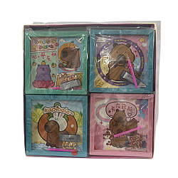 2074 Картина алмазна Капібара, мікс видів, 19х19