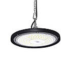 LED світильник висотний ХайБей VIDEX 100W 5000K 12000Lm 220V чорний, фото 6