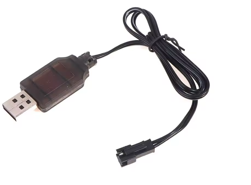 USB кабель 3.6V для заряджання акумулятора іграшок / машинок 2Pin, фото 1