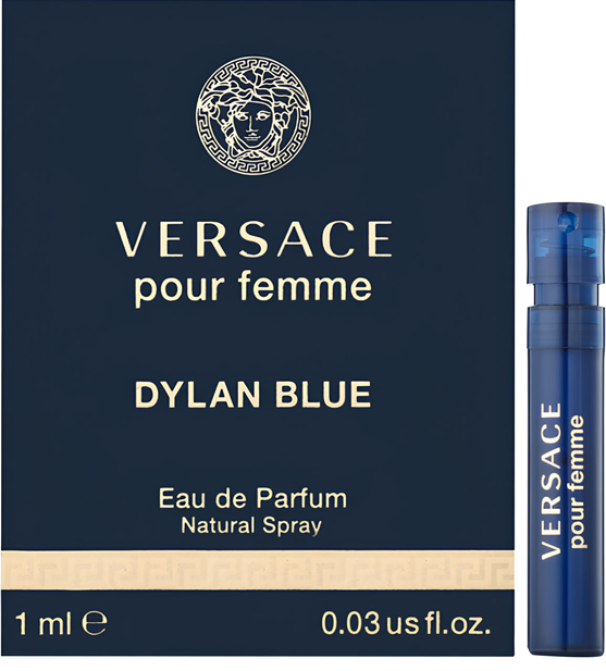 Парфумована вода для жінок Versace Dylan Blue Pour Femme Eau de Parfum 1 мл Пробник, фото 1