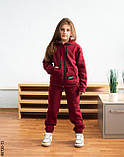 5730-13 Спортивний костюм на блискавці тринитка на флісі підліток (4 од: 36,38,40,42), фото 4